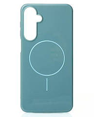Чехол Glamour Case with MagSafe для Samsung A16 wave blue