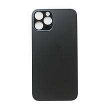 Задня кришка (скло) iPhone 12 Pro graphite (big hole)