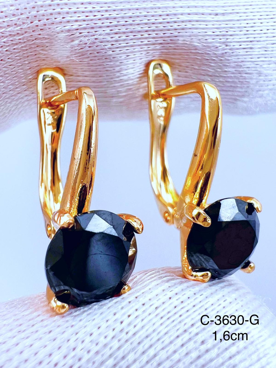 Сережки Xuping позолота
