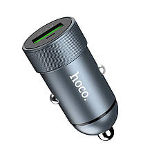 АЗП HOCO Z32 Speed Up 3A 1USB Quick Charge 3.0 18W grey