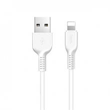 USB кабель HOCO X13 Easy Charged Lightning 2.4A 1m white