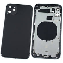 Корпус iPhone 11 black (оригінал) A+