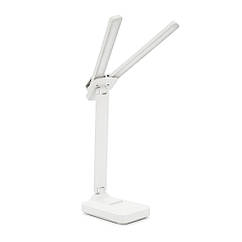 Настільна лампа BKL-L2, 3 режими (білий + теплий білий), сенсорне увімкнення, вбудований акум 500mAh, 3 години