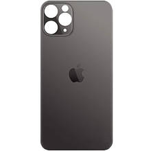 Задня кришка (скло) iPhone 11 Pro Max space gray (big hole)
