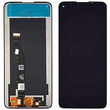Дисплей Motorola XT2087- 1 Moto G9 Plus в зборі з сенсором black