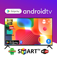 Телевізор Apple 32" I Android 15.0 Smart TV T2 FullHD USB (1980x1080) блютуз