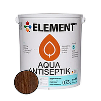 Антисептик для дерева ELEMENT Aqua Antiseptik Палісандр 0.75л