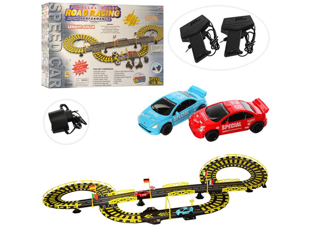 Трек 90986 з двома машинками та пультами