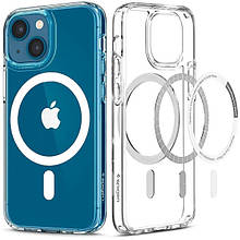 Чохол силіконовий Magsafe iPhone 15 Plus (прозорий)