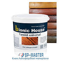 Лак універсальний для дерева акриловий на водній основі 0.8л Bionic House