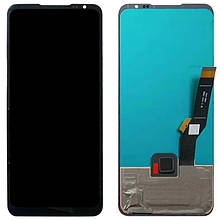 Дисплей ZTE Nubia Red Magic 6/Nubia Red Magic 6 Pro в зборі з сенсором black (оригінал завод)