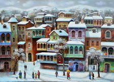 Листівка "Зимовий Тбілісі"