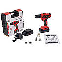 Дриль-шурупокрут акумуляторний Vitals AU 18/2KP, фото 2