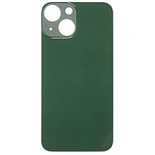 Задня кришка (скло) iPhone 13 mini green (big hole)
