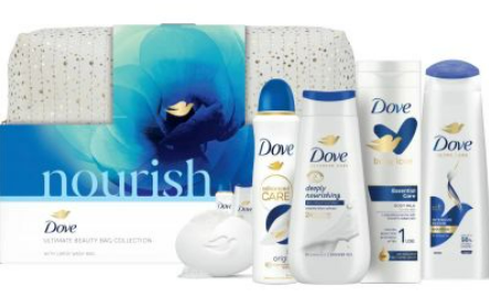 Подарунковий набір для тіла Dove Nourish  (для живлення та зволоження)