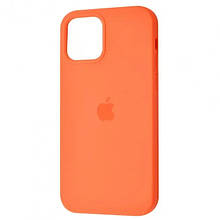 Silicone case for iPhone 13 ( 2) apricot (закритий низ)