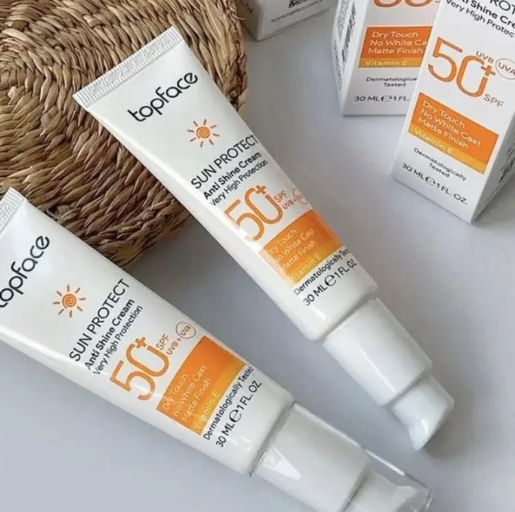 TopFace Сонцезахисний крем для обличчя SPF 50+ РТ806 (30 мл), фото 1