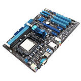 ТОПОВА Плата під AMD SAM3 на DDR3! ASUS M4A77T/USB3 140W READY с USB 3.0 !! Розуміє ВСІ 2-6 ЯДЕРНІ ПРОЦИ AM3, фото 2