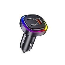 АЗП Remax RCC-330 Earl Series 1USB QC 30W+2Type-C PD 36W+30W black