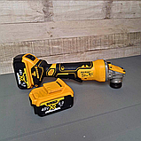 Надійна болгарка DeWalt DCG413N Потужна акумуляторна болгарка 48V 6.0AH Кутова шліфмашина Девольт, фото 8