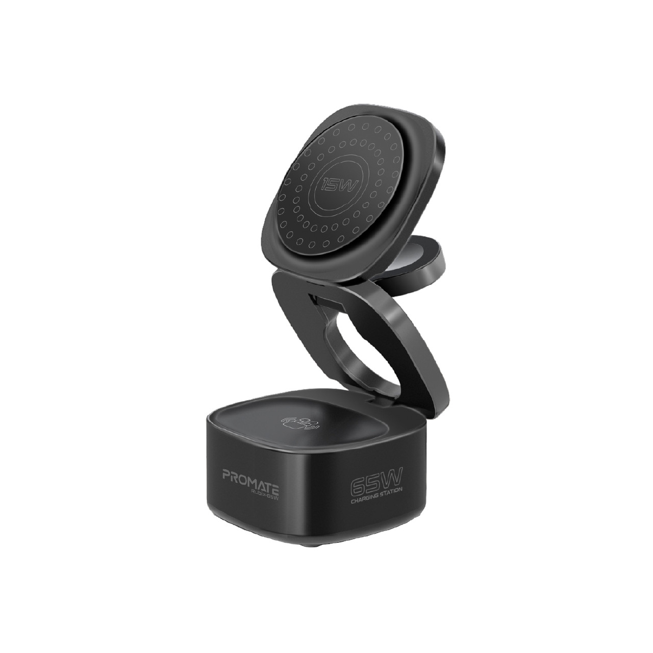 Бездротова док-станція Promate Rubix-65W Black (rubix-65w.black)