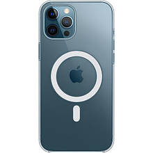 Чохол силіконовий Magsafe iPhone 12 Pro Max (прозорий)