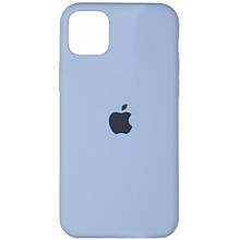 Silicone case for iPhone 11 ( 5) lilac (закритий низ)