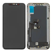 Дисплей iPhone XS в зборі з сенсором та рамкою black (JK in- cell TFT AAA+)