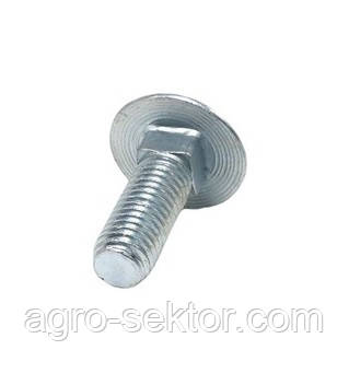 Болт шахти тюка M12*35-4.8 на прес-підбирач Sipma 0653-513-071zn PN-87/M-82406, фото 1