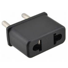 Перехідник мережевий універсальний Євро, чорний