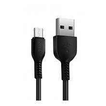 USB кабель HOCO X20 Flash microUSB 2.4A 3m black