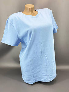 Стильна однотонна футболка приталеного пошиття  Розмір М(46-48) унісекс