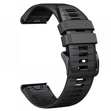Ремінець Garmin Instinct 2/2 Solar 22 мм (чорний)