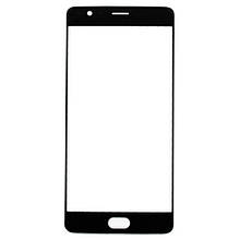Скло корпусу OnePlus 3/OnePlus 3T з OCA-плівкою, black (Original PRC)