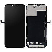 Дисплей iPhone 13 Pro Max в зборі з сенсором та рамкою black (знятий оригінал)