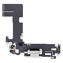Шлейф iPhone 13 з роз`ємом зарядки, аудіо та мікрофоном starlight (Original PRC)