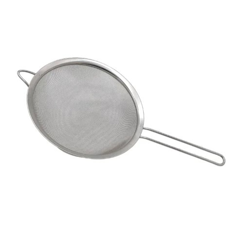 Сито 22 см нерж. з ручкою (широкий обідок)