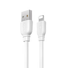 USB кабель Lightning Remax Suji Pro RC-138i, 2.4A 1m white