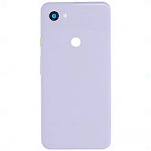 Задня кришка Google Pixel 3a XL purple (Original PRC) (зі склом камери)
