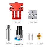 Хотенд (hotend kit) для 3D-принтера Creality CR-6 SE / CR-6 Max / CR-5 Pro, Сталь, 0.4мм Латунь, базова збірка, фото 11