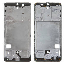 Рамка дисплей Samsung A415 Galaxy A41 black
