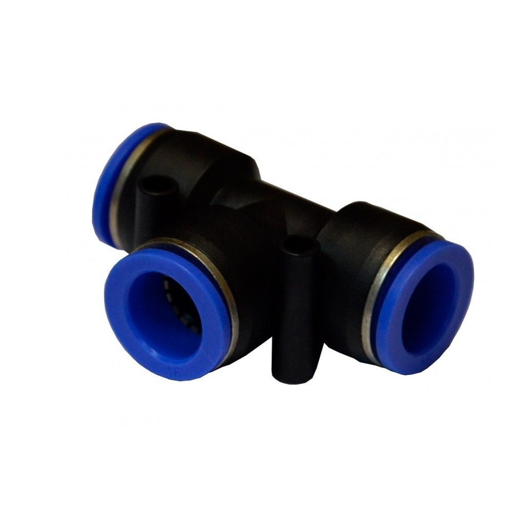 З'єднання цангові (T-образне) Ø10*10*8мм Sigma (7026341), фото 1