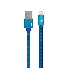 USB кабель Lightning Remax Kerolla RC-094i, 2.4A 1m blue