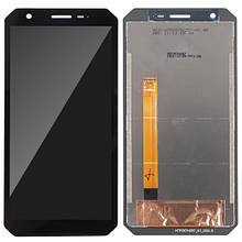 Дисплей Blackview Oscal S60/S60 Pro в зборі з сенсором black (оригінал завод)