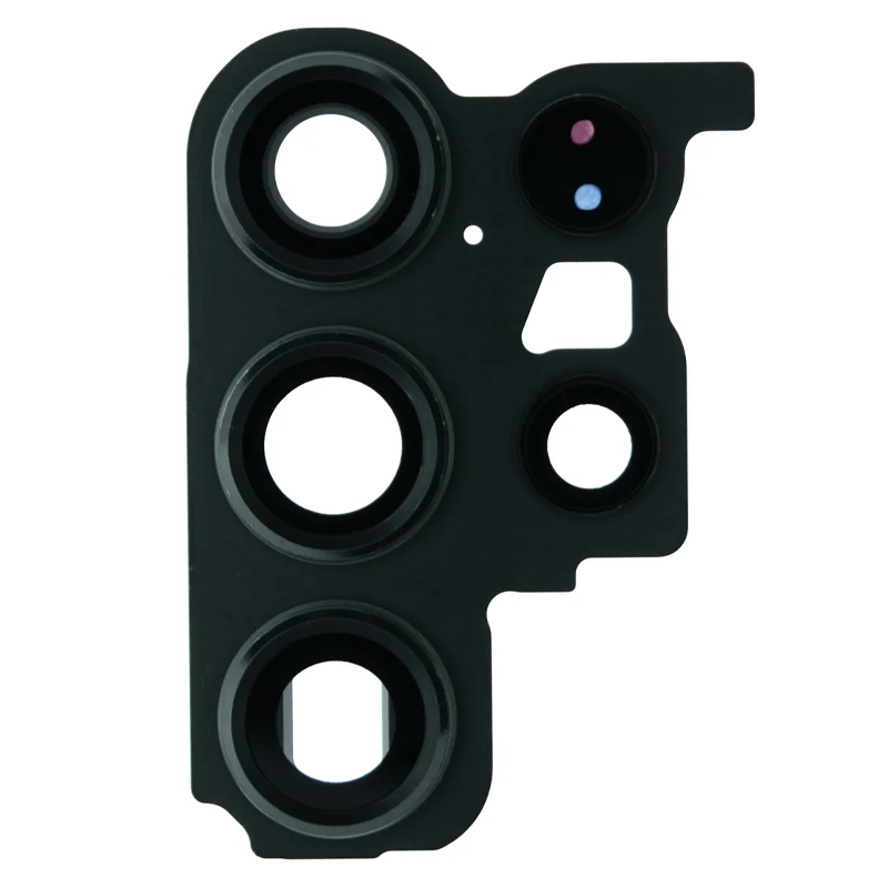 Скло камери Samsung S918 Galaxy S23 Ultra black з рамкою