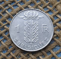 1 франк 1977 року. Бельгiя