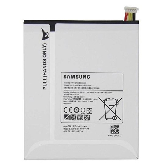 АКБ Samsung T350 Galaxy Tab A 8.0/ T355/ T357 (EB- BT355ABE) (оригінал 100%, тех. упаковка)