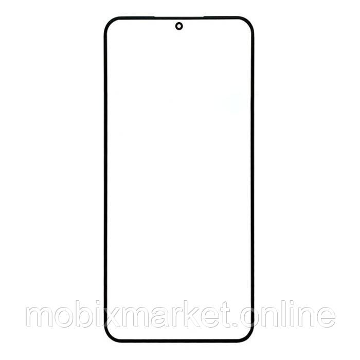 Скло корпусу Samsung S906 Galaxy S22 Plus 5G 2022 з OCA- плівкою, black