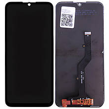 Дисплей ZTE Blade A51 Lite 2021 в зборі з сенсором black (ski608-b09 v0.1)