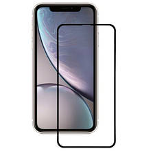Скло iPhone XR (2018)/11 6.1 (0.3 мм, 5D/10D, чорне) ТОП